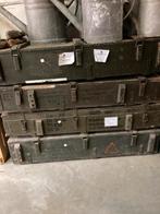 Mooie oude houten munitiekisten ,nu 25 euro per stuk, Enlèvement, Utilisé