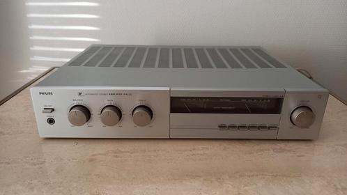 Toffe philips f4220 versterker met vu meters en Phono ingang, Audio, Tv en Foto, Versterkers en Ontvangers, Gebruikt, Stereo, Minder dan 60 watt