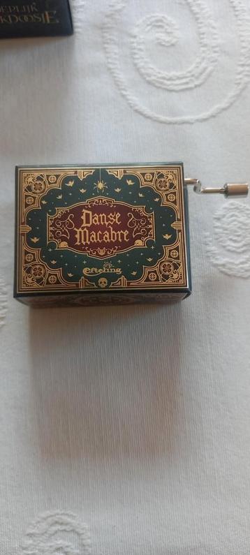 Danse macabre muziekdoos draaiorgel Efteling Charlatan  beschikbaar voor biedingen