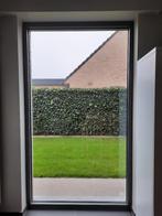 vast raam + rolluik + dorpel (1240 x 2170), Ophalen, Aluminium, Zo goed als nieuw, Inclusief glas