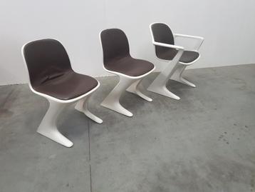 Vintage space age z chair kangaroo Ernst Moeckl 60s