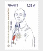 Frankrijk Bernard Germain de LACEPEDE Jaar 2025 Postfris, Postzegels en Munten, Ophalen of Verzenden, Postfris