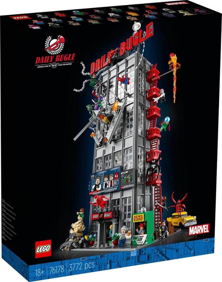 lego Daily Bugle 76178, Kinderen en Baby's, Speelgoed | Duplo en Lego, Nieuw, Lego, Complete set, Ophalen of Verzenden