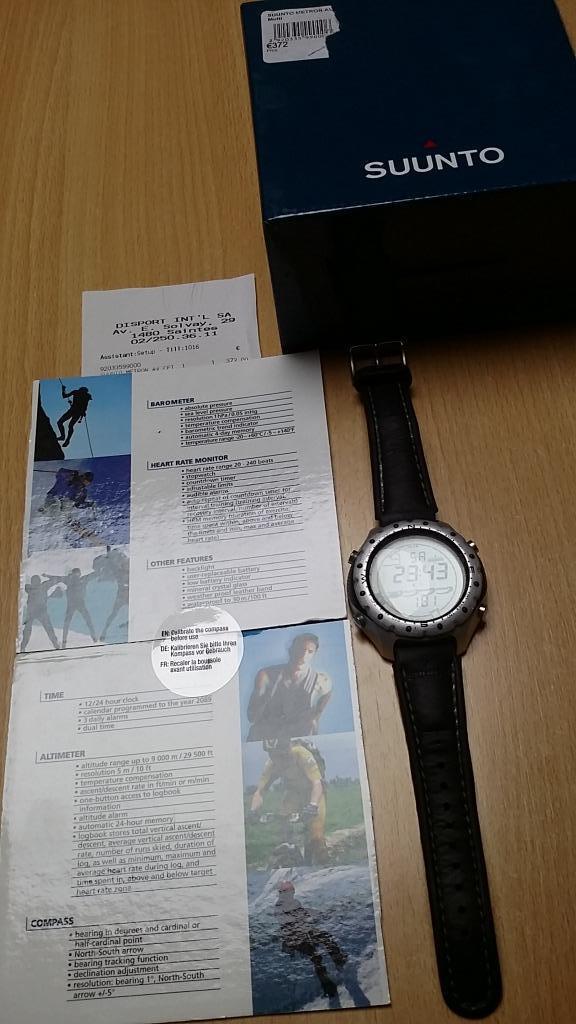 SUUNTO METRON IN UITSTEKENDE STAAT, Handtassen en Accessoires, Sporthorloges, Conditie, Ophalen of Verzenden