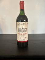 Chateau Thelet, 1986, Cotes de Bergerac, Verzamelen, Wijnen, Frankrijk, Ophalen of Verzenden, Zo goed als nieuw