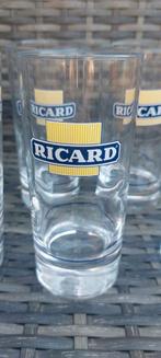 6 Ricard longdrinkglazen, Ophalen of Verzenden, Zo goed als nieuw