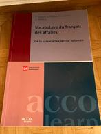 Pascale Dumont - Vocabulaire du français des affaires., Boeken, Ophalen of Verzenden, Zo goed als nieuw, Pascale Dumont