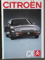 Brochure Citroën CX, GTI et Prestige - FRANÇAIS, Citroën, Enlèvement ou Envoi
