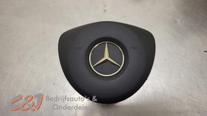 Airbag links (Stuur) van een Mercedes Vito, Auto-onderdelen, Overige Auto-onderdelen, Mercedes-Benz, Gebruikt, 3 maanden garantie