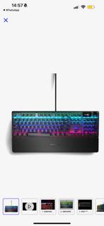 SteelSeries Apex 5 RGB Mechanisch GamingToetsenbord - Qwerty, Computers en Software, Ophalen, Zo goed als nieuw
