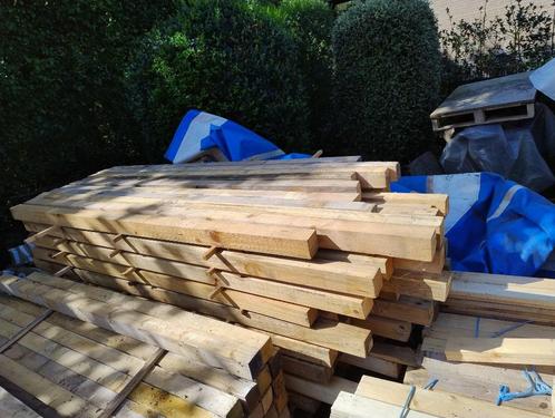 Houten balken en planken, Jardin & Terrasse, Poteaux, Poutres & Planches, Utilisé, Poutres, 180 à 250 cm, Enlèvement