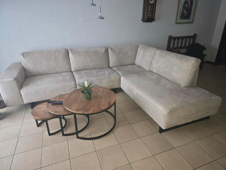 Hoeksalon, Huis en Inrichting, Zetels | Complete zithoeken, Stof, Ophalen