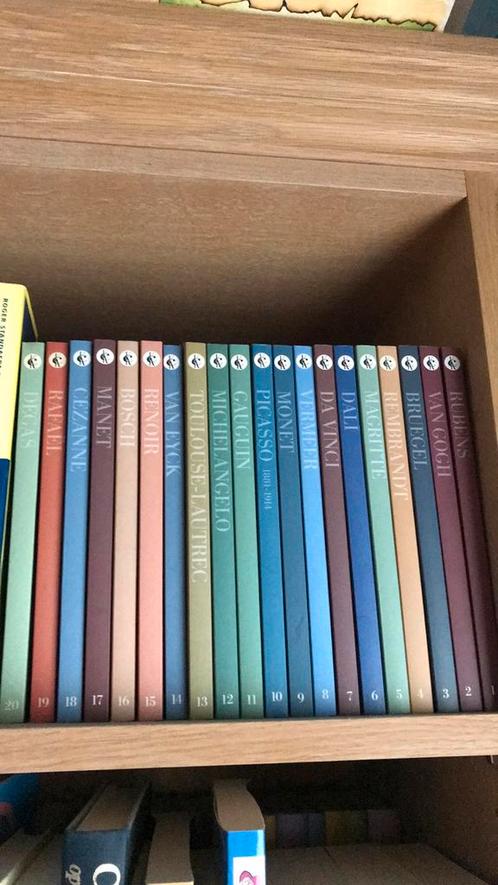 Reeks kunstklassiekers met 20 boeken, Boeken, Kunst en Cultuur | Beeldend, Zo goed als nieuw, Schilder- en Tekenkunst, Ophalen of Verzenden