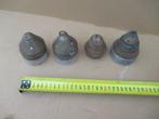 granaathuls obus koppen 4 stuks oorlog world war, Ophalen, Landmacht, Overige typen