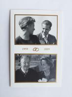 Bedankkaart 50j huwelijk koning Albert II en koningin Paola, Verzamelen, Ophalen