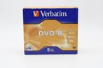5-pack DVD-R Verbatim, Computers en Software, Nieuw, Dvd, Verbatim, Ophalen of Verzenden