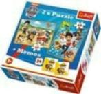 Paw Patrol 2 in 1 Puzzel met Geheugenspel - 30/48 stukjes -, Ophalen of Verzenden, 10 tot 50 stukjes, Nieuw, 2 tot 4 jaar