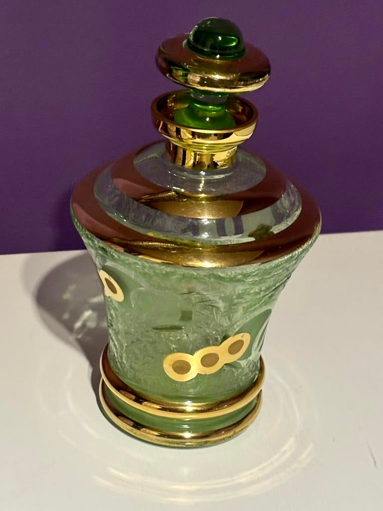 Carafe à liqueur vintage Art déco De Rupel Boom, Antiquités & Art, Antiquités | Verre & Cristal, Enlèvement