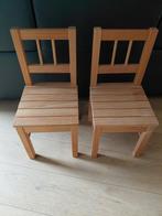 2 houten kinderstoelen, Enlèvement