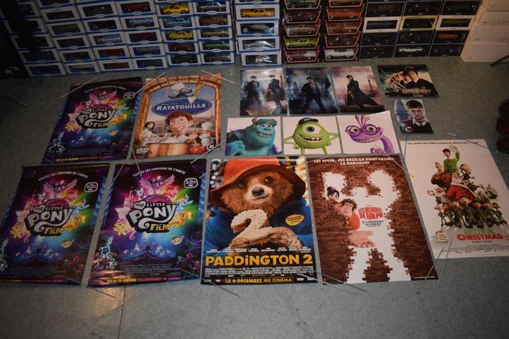 Lot 15 PLV poster kinder tekenfilms film PLV poster, Verzamelen, Posters, Gebruikt, Film en Tv, Ophalen of Verzenden