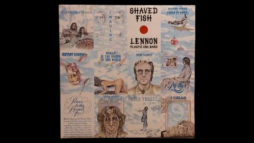 Lennon/Plastic Ono Band ‎– Shaved Fish (UK, 1975)  Near Mint, Cd's en Dvd's, Vinyl | Rock, Zo goed als nieuw, Poprock, 12 inch
