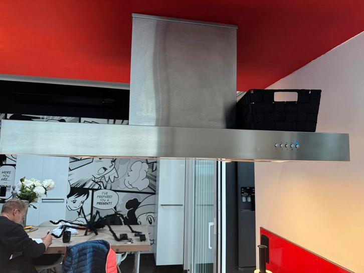 Dampkap, Elektronische apparatuur, Afzuigkappen, Zo goed als nieuw, Ophalen