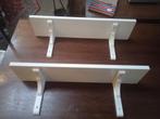 2 zware houten boekenplanken / schabben, Huis en Inrichting, Woonaccessoires | Wandplanken en Boekenplanken, Ophalen, Zo goed als nieuw