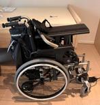 Elektrische rolstoel breder model, Divers, Chaises roulantes, Fauteuil roulant électrique, Comme neuf, Enlèvement, Pliant
