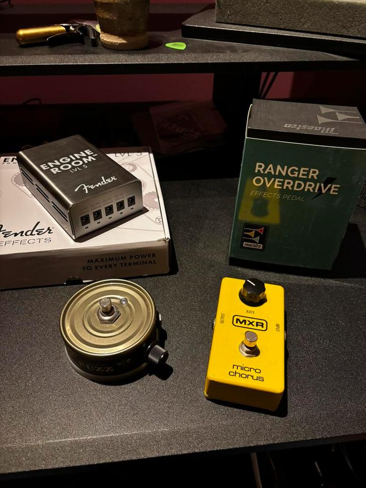 Pedalen divers (MXR, Fender, Maestro,..), Audio, Tv en Foto, Bandrecorder, Ophalen of Verzenden