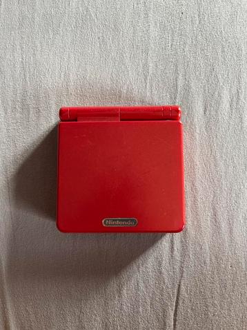 GameBoy Advance SP (rood) retro gba console inclusief lader beschikbaar voor biedingen