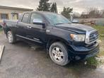 Toyota Tundra 5.7L V8 LPG met schade, Auto's, Toyota, Automaat, Zwart, Leder, Particulier