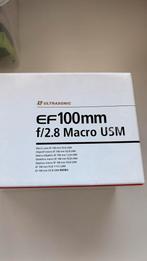 Canon EF 100 f/2.8 Macro USM, Audio, Tv en Foto, Foto | Lenzen en Objectieven, Ophalen, Zo goed als nieuw, Macrolens