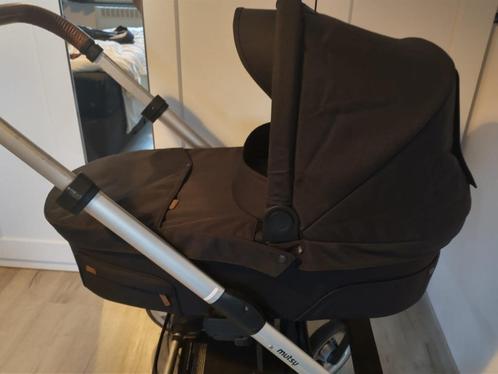 Mutsy Nio complete set, Kinderen en Baby's, Kinderwagens en Combinaties, Gebruikt, Combiwagen, Mutsy, Met reiswieg, Verstelbare duwstang