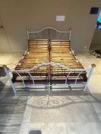 Bed, Huis en Inrichting, Slaapkamer | Bedden, Ophalen, Verstelbaar, Wit, Tweepersoons