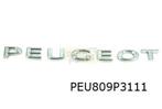 Peugeot Partner achterklepembleem tekst ''Peugeot'' Originee, Verzenden, Nieuw, Peugeot