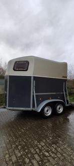 Trailer 2 paarden Bockmann, Dieren en Toebehoren, Paarden en Pony's | Trailers en Aanhangwagens, Ophalen, Zo goed als nieuw, 2-paards trailer