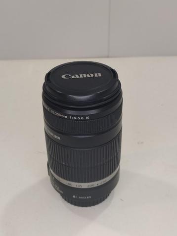 Objectif zoom Canon EF-S 55-250 mm f/4-5,6 IS disponible aux enchères