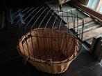 Hondenfietsmand in wilgen riet, Dieren en Toebehoren, Ophalen, Zo goed als nieuw, Riet