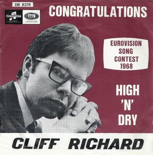 Congratulations Cliff Richard, Cd's en Dvd's, Vinyl Singles, Zo goed als nieuw, Single, Pop, 7 inch, Verzenden