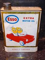 Vintage olieblik ESSO Extra Motor Oil, Ophalen of Verzenden, Zo goed als nieuw