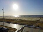 Uitwaaien aan zee in Westende, mooi zicht op zee-dijk, lift, Vacances