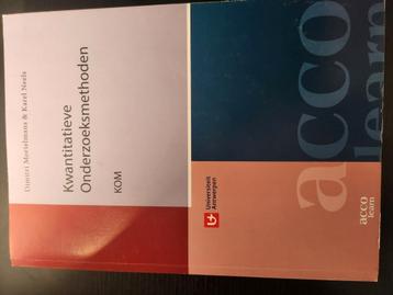 Dimitri Mortelmans - Kwantitatieve Onderzoeksmethoden beschikbaar voor biedingen