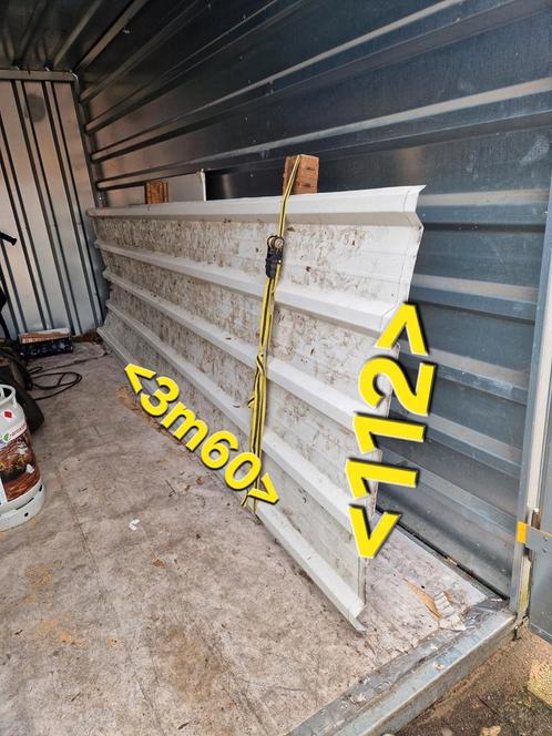 2 x Dak-&wandplaat 3.60m/1.12m/3.5cm, Doe-het-zelf en Bouw, Dakpannen en Dakbedekking, Zo goed als nieuw, Ophalen