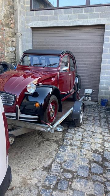 Kantelbaar autoplatform van 750 kg beschikbaar voor biedingen