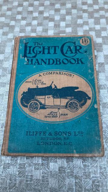 1920’s The Light Car handbook 