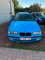 Bmw e36 1.6 oldtimer, Auto's, BMW, Achterwielaandrijving, Blauw, Leder, Bedrijf