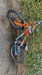 Cube fiets 24 inch oranje blauw rood 21 versnellingen, Ophalen, Gebruikt, 26 inch of meer, Versnellingen
