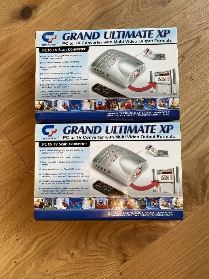 GRAND ULTIMATE XP - convertor van pc naar tv, Computers en Software, Capture cards, Zo goed als nieuw, Ophalen of Verzenden