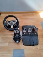 Logitech G25 met pedalen en versnellingspook, Computers en Software, Joysticks, Ophalen of Verzenden, Zo goed als nieuw, Logitech