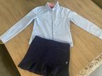 Tommy Hilfiger bloesje + McGregor rokje (8 jaar), Ophalen, Gebruikt, Meisje, Setje